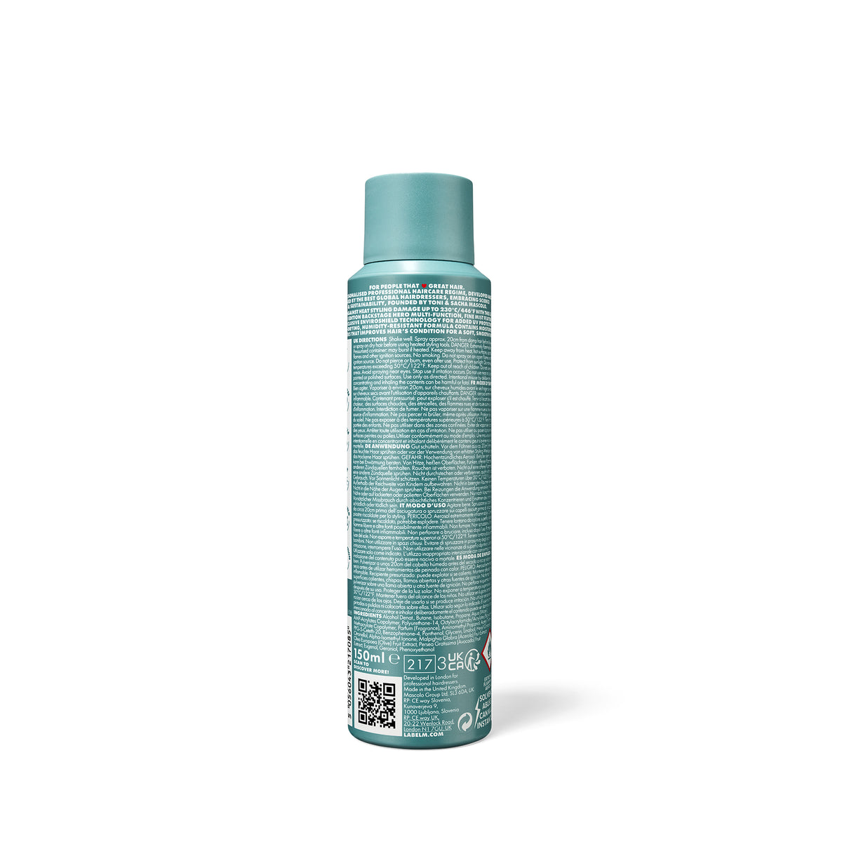 LABEL.M Fashion Edition Heat Protection Mist - TONI&GUY