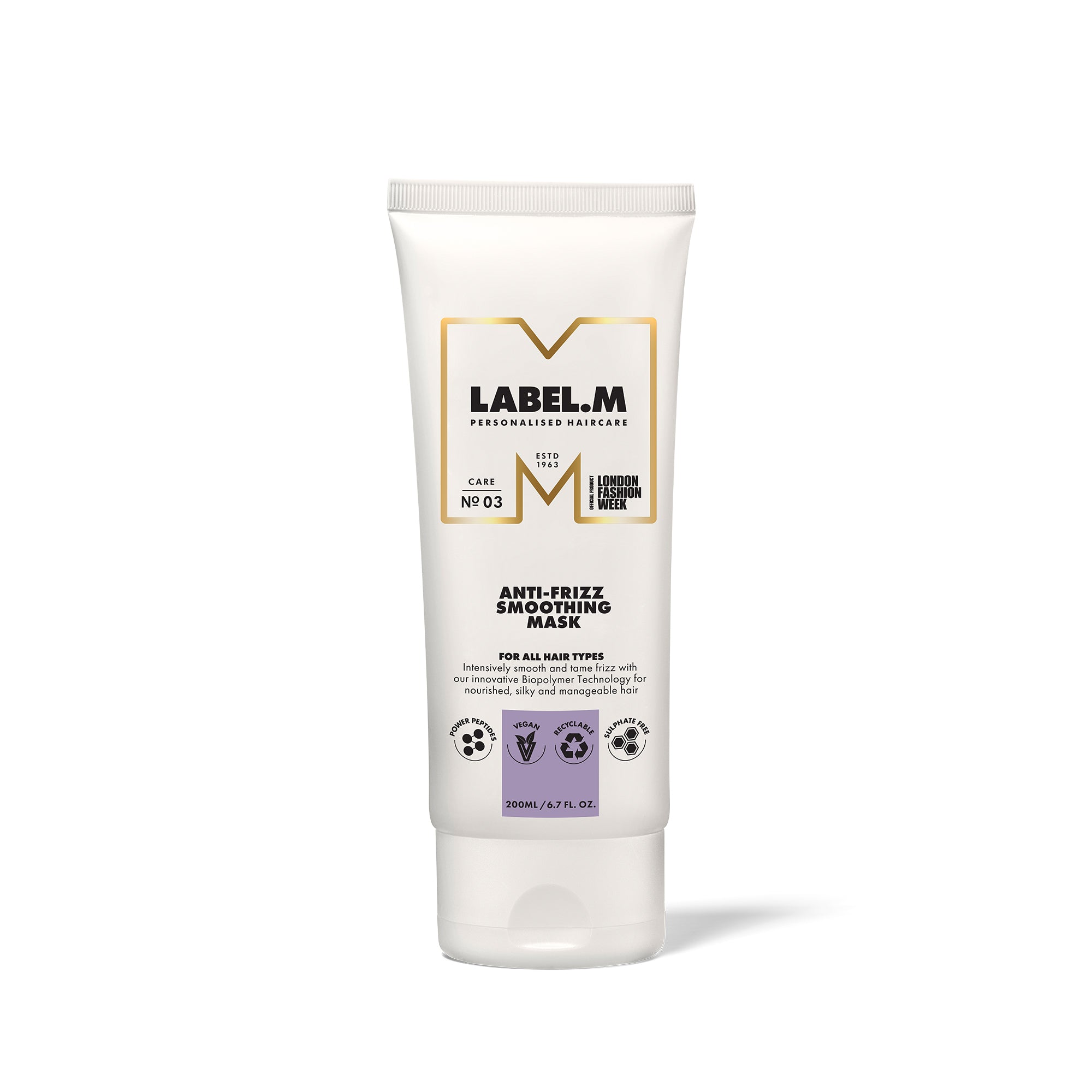 LABEL.M Anti-Frizz Smoothing Mask - TONI&GUY
