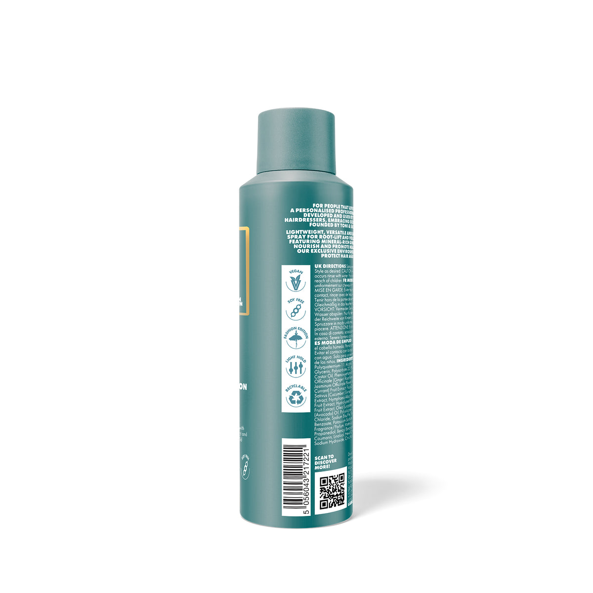 LABEL.M Fashion Edition Blow Out Spray - TONI&GUY