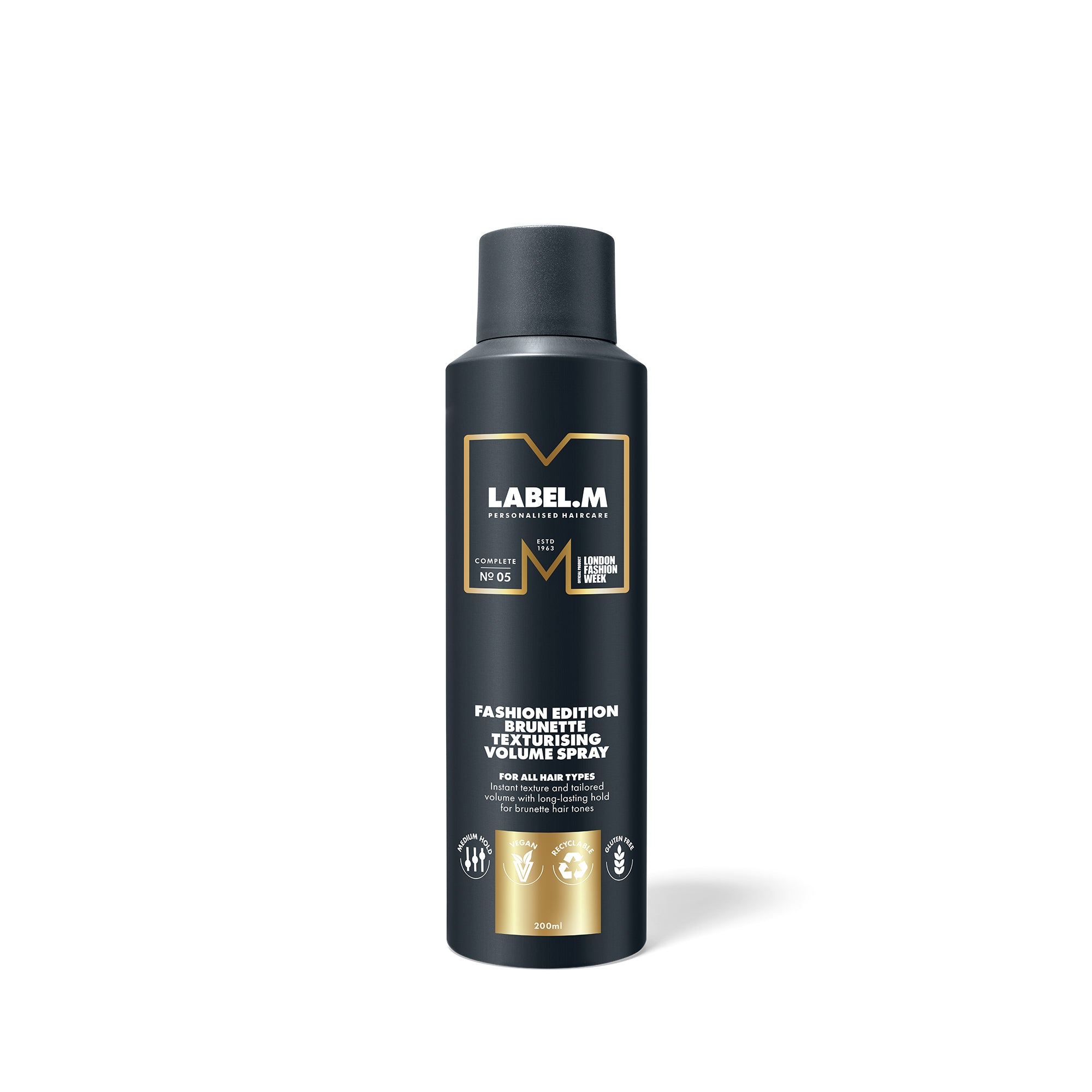 LABEL.M Fashion Edition Brunette Texturising Volume Spray - TONI&GUY