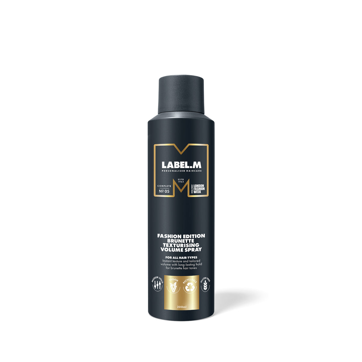 LABEL.M Fashion Edition Brunette Texturising Volume Spray - TONI&GUY