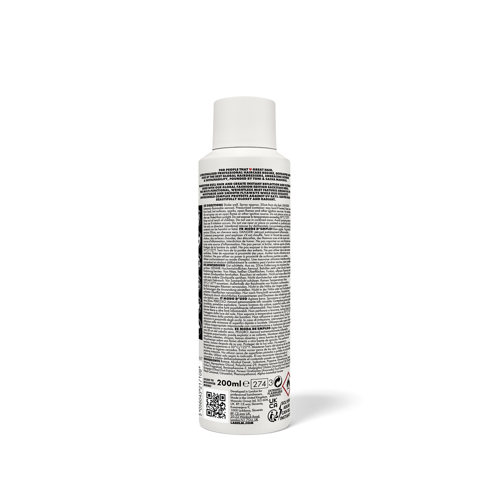 LABEL.M Fashion Edition Shine Mist - TONI&GUY