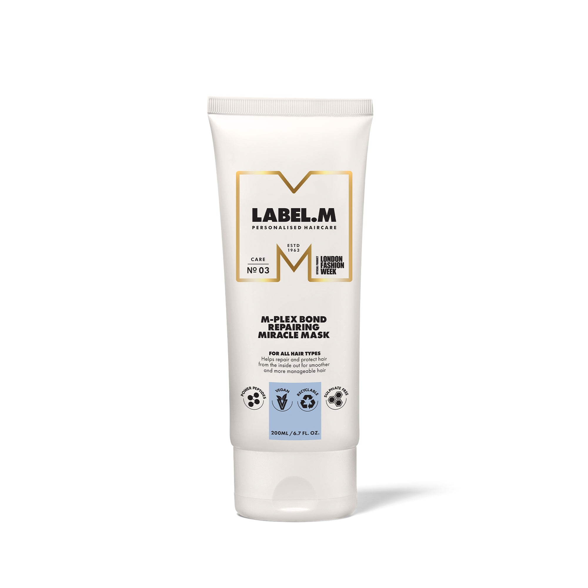LABEL.M M-Plex Bond Repairing Miracle Mask - TONI&GUY