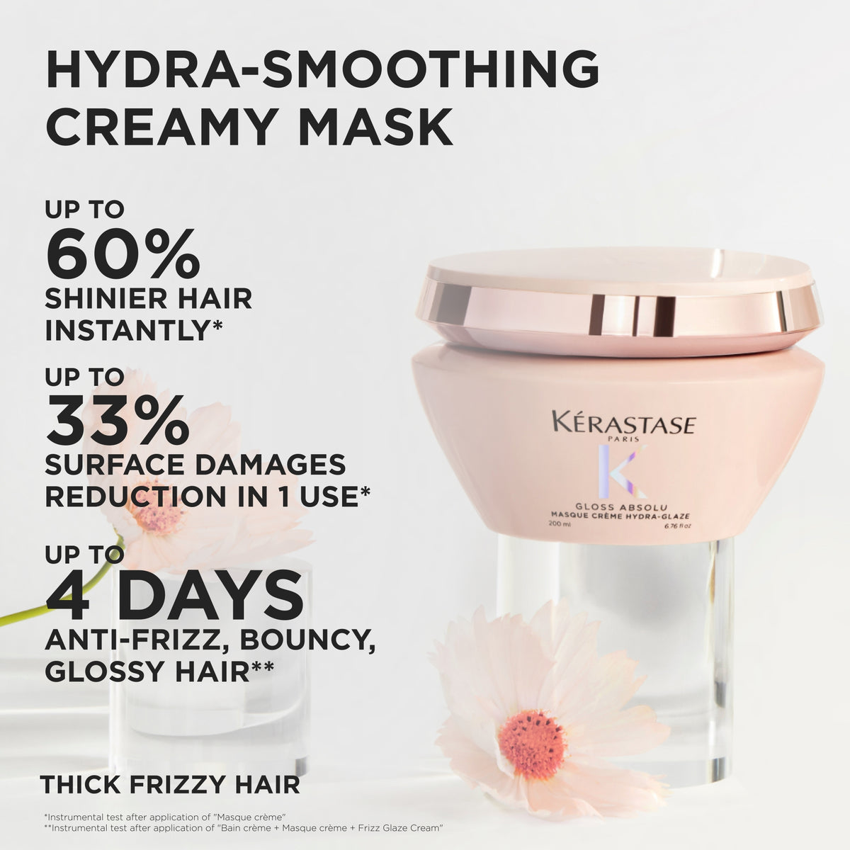 KERASTASE GLOSS ABSOLU MASQUE CREME HYDRA-GLAZE 200ML - TONI&GUY