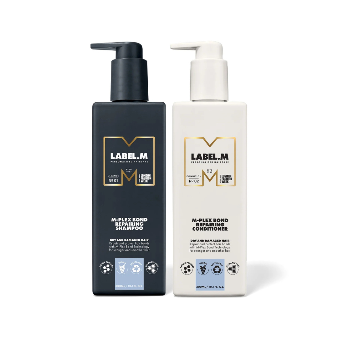 LABEL.M M-Plex Shampoo & Conditioner Bond Repairing Set - TONI&GUY