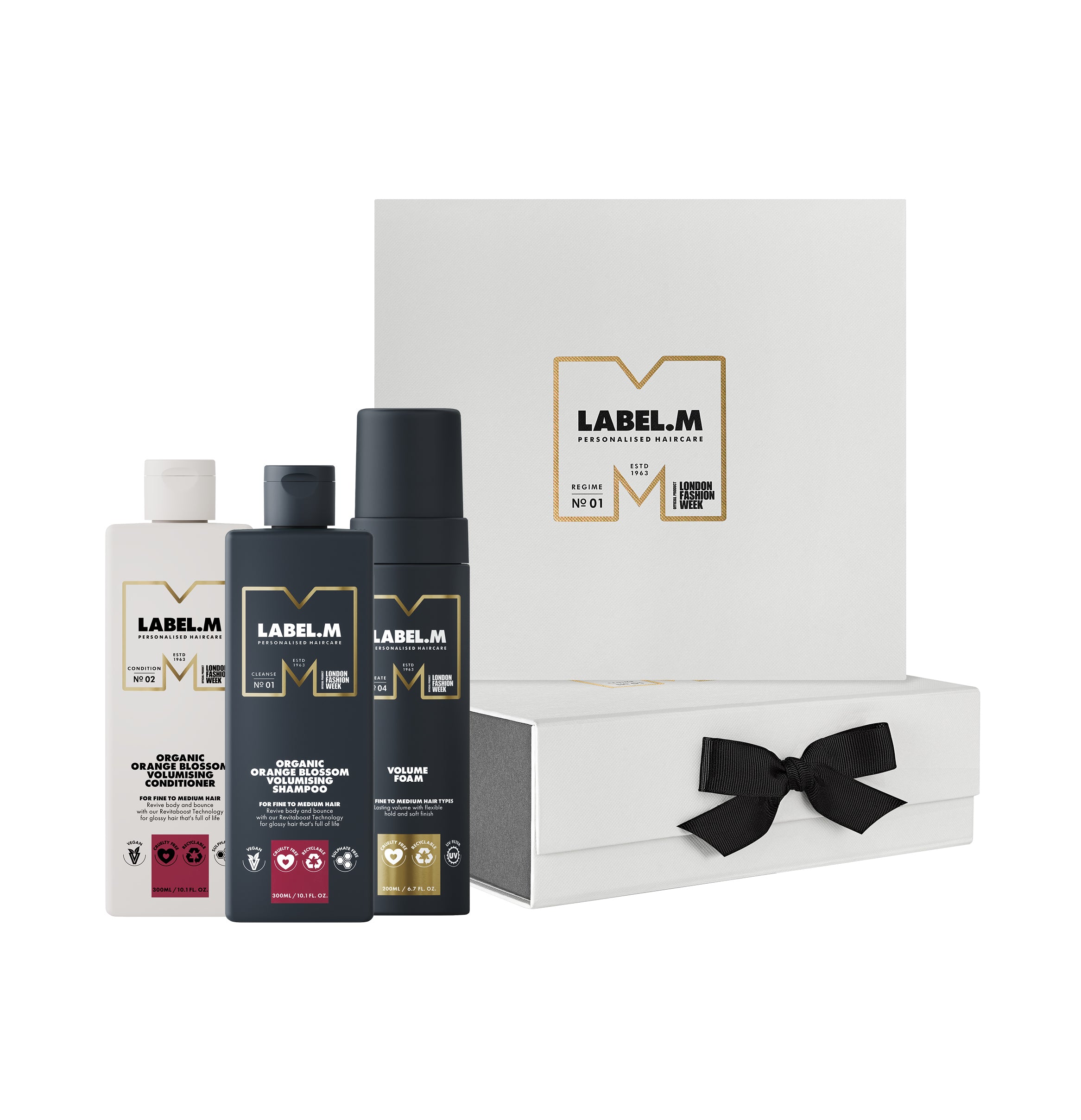 LABEL.M Organic Orange Blossom Volumising Trio - TONI&GUY