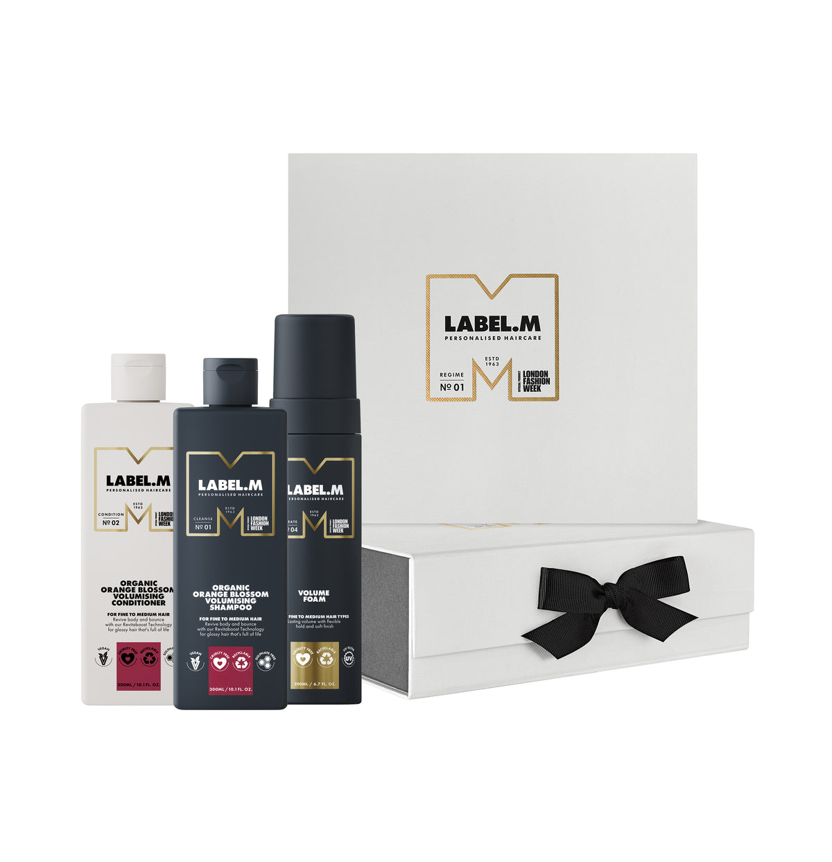LABEL.M Organic Orange Blossom Volumising Trio - TONI&GUY