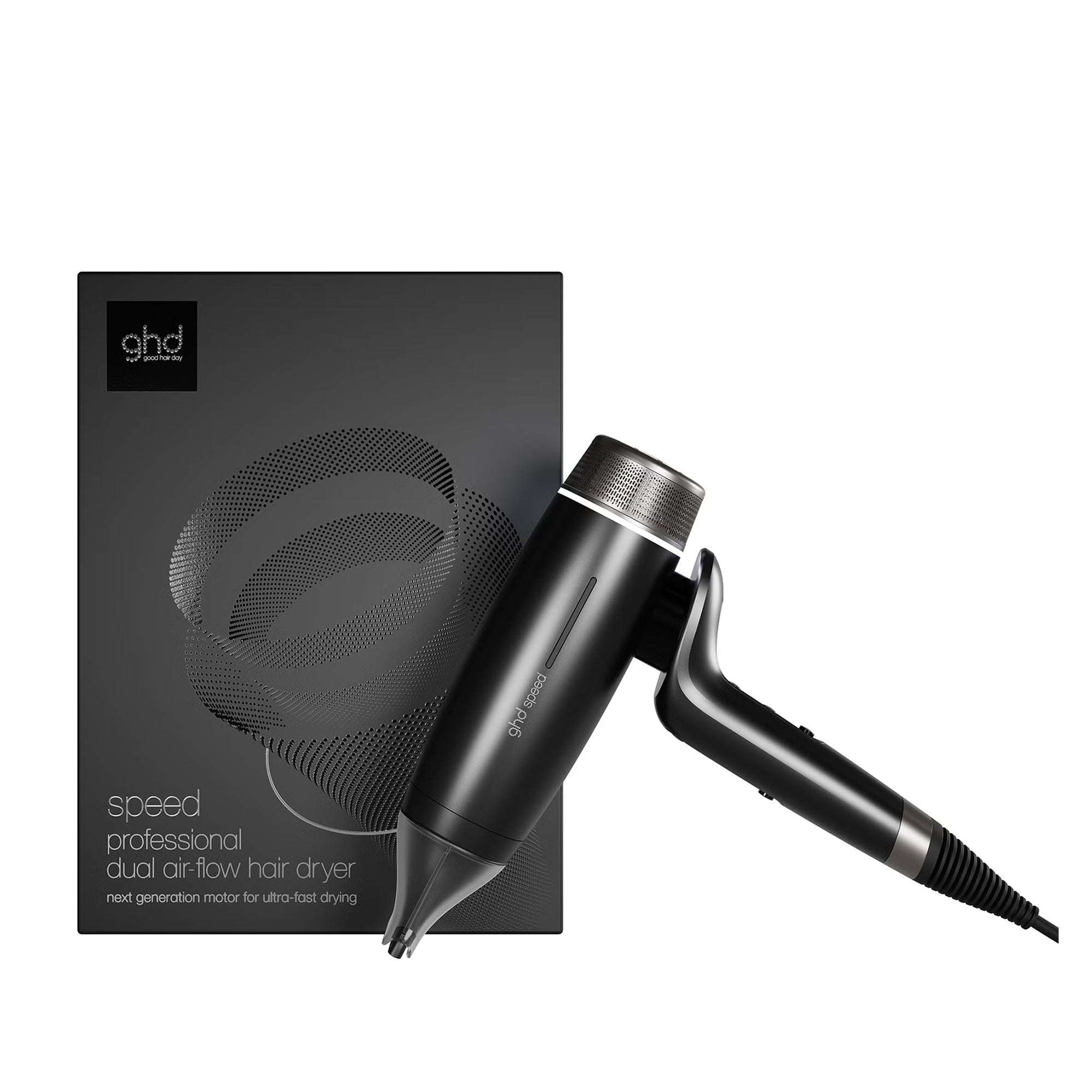 ghd Speed Iconic Hair Dryer in Black - TONI&GUY
