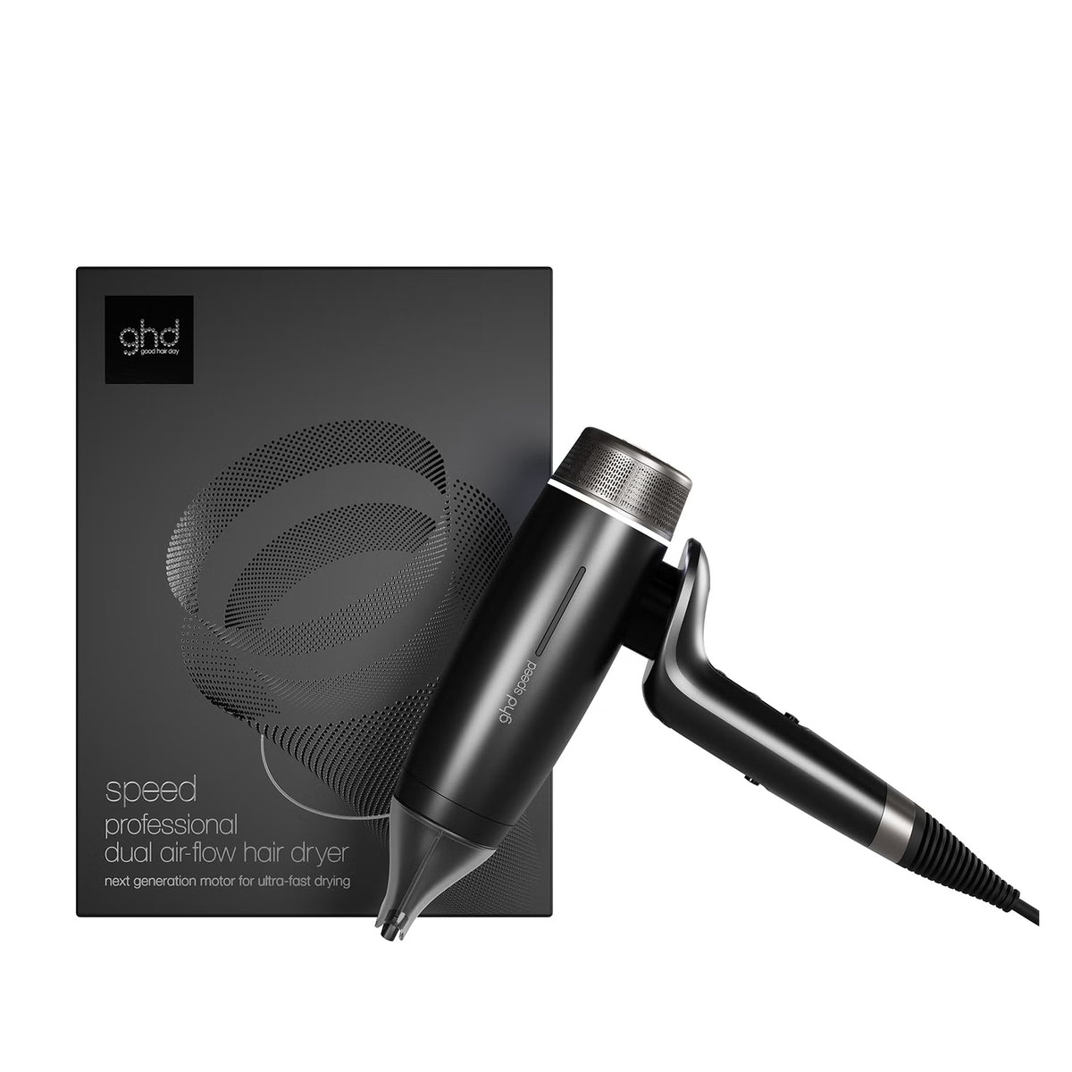 ghd Speed Iconic Hair Dryer in Black - TONI&GUY