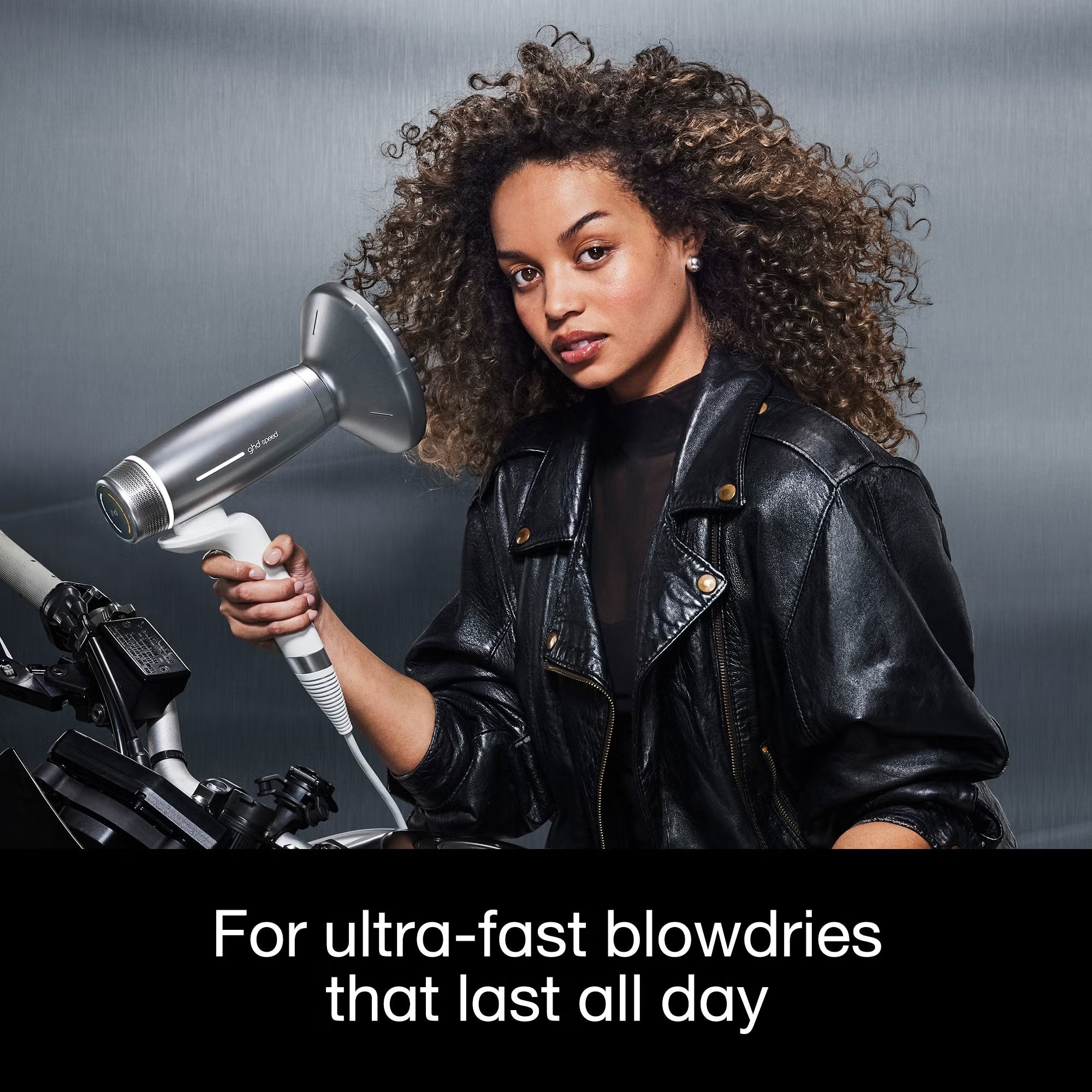 ghd Speed Iconic Hair Dryer in Black - TONI&GUY