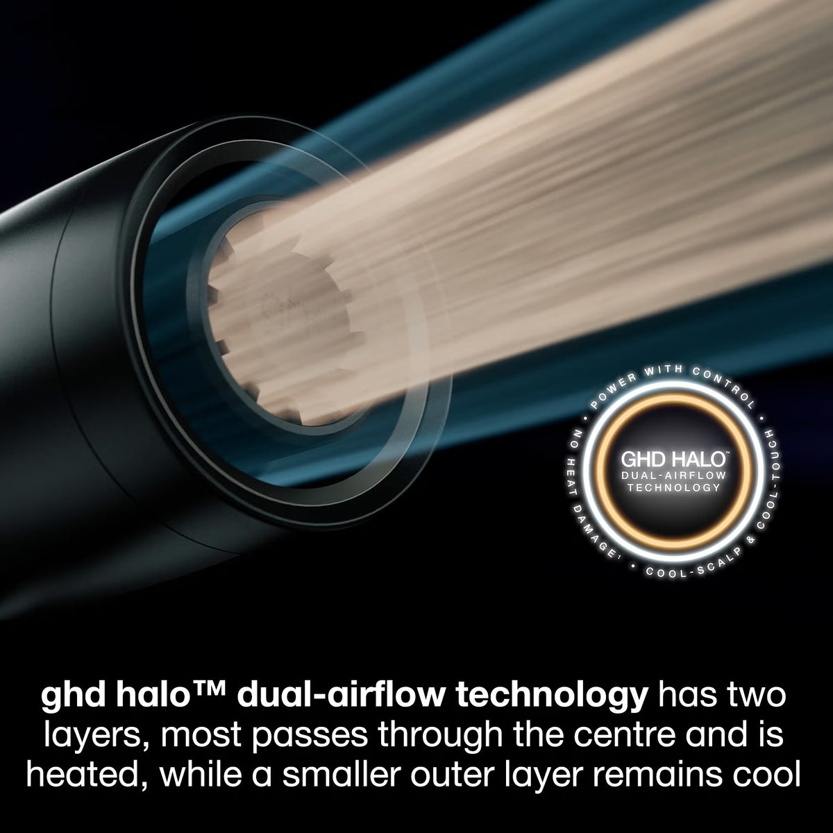 ghd Speed Iconic Hair Dryer in Black - TONI&GUY