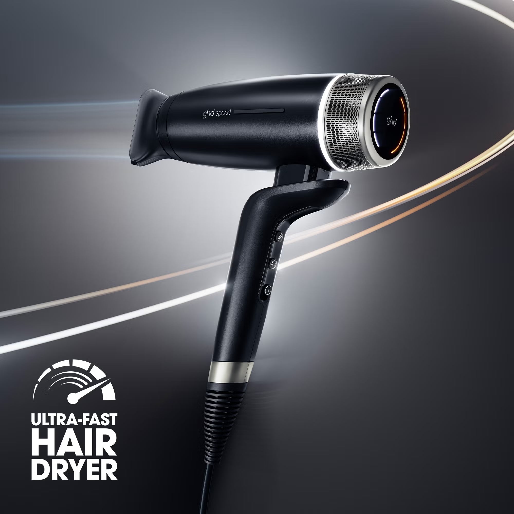 ghd Speed Iconic Hair Dryer in Black - TONI&GUY