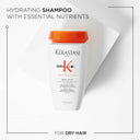 Kérastase Nutritive Bain Satin - Dry Hair (Fine To Medium) 250ml