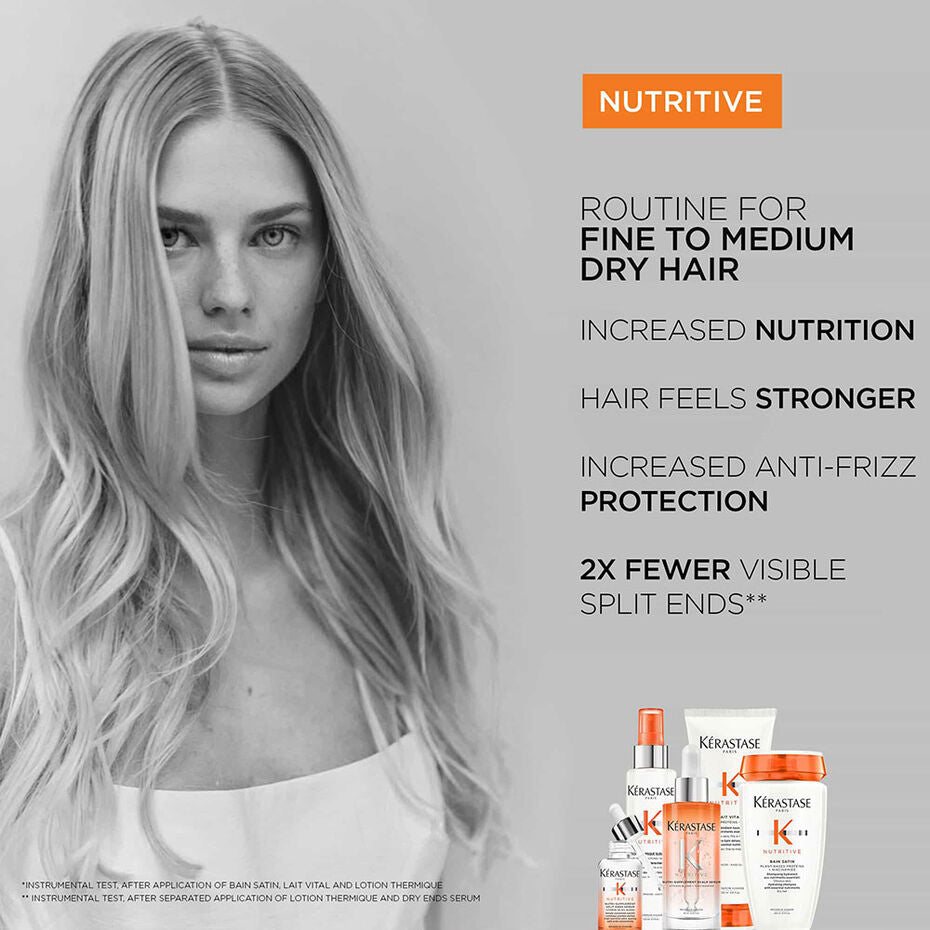 Kérastase Nutritive Bain Satin - Dry Hair (Fine To Medium) 250ml